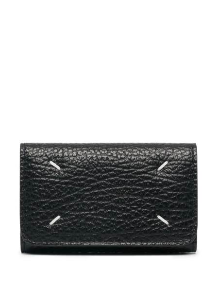 Breloc Maison Margiela negru din piele
