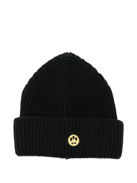 Caciula BARROW neagra din bumbac