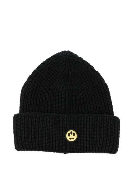 Caciula BARROW neagra din bumbac