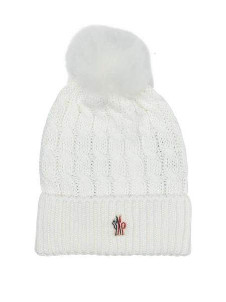 Caciula Wool beanie with logo
