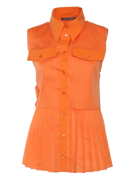 Camasa Alberta Ferretti portocalie