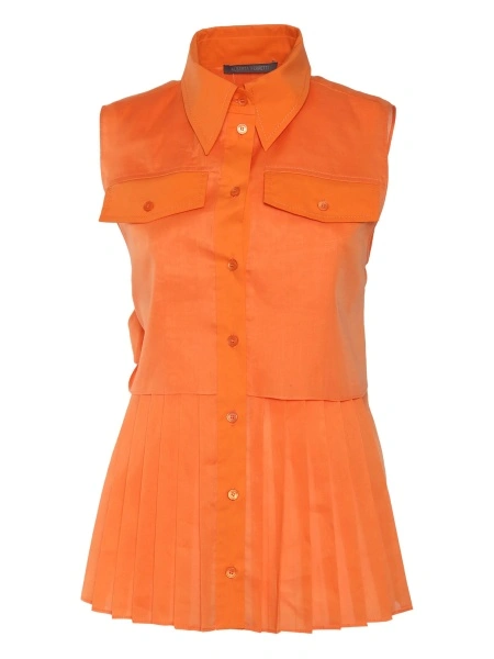 Camasa Alberta Ferretti portocalie