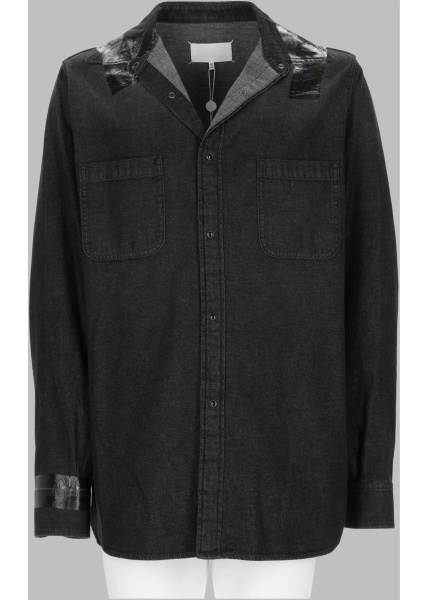 Camasa casual Camicia In Denim Taped
