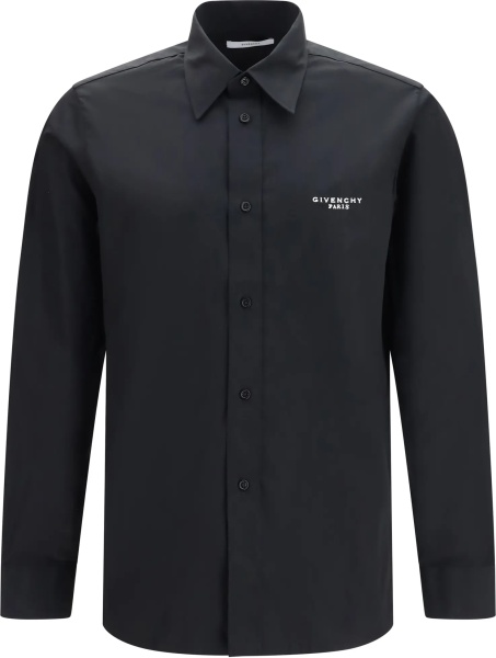 Camasa casual Embroidered poplin Shirt