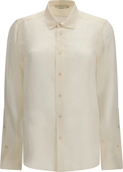 Camasa casual Jacquard silk Shirt