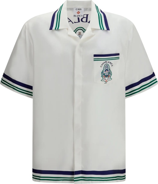 Camasa casual Short-sleeve Hotel Casablanca crest Shirt