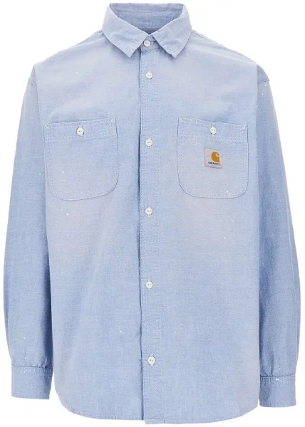 Camasa 'Painter' chambray cotton shirt