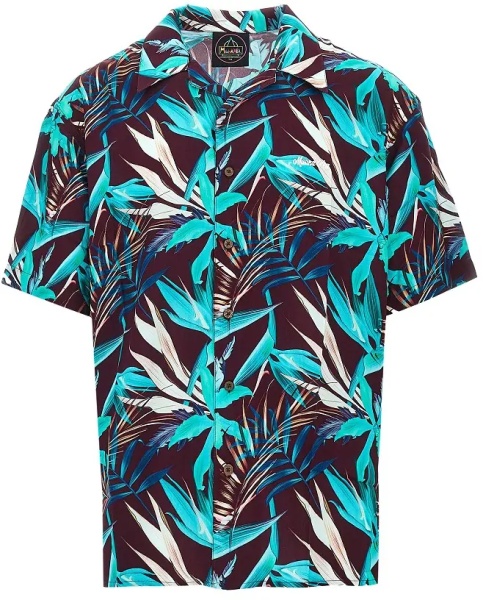 Camasa Printed viscose shirt