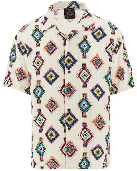 Camasa Printed viscose shirt