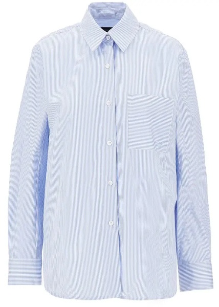 Camasa Striped poplin shirt