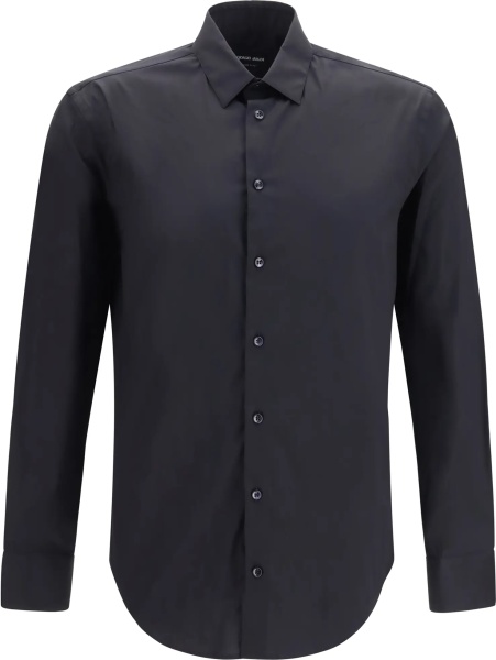 Camasi Shirt slim fit in stretch cotton poplin