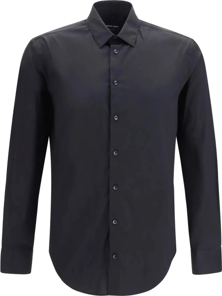 Camasi Shirt slim fit in stretch cotton poplin