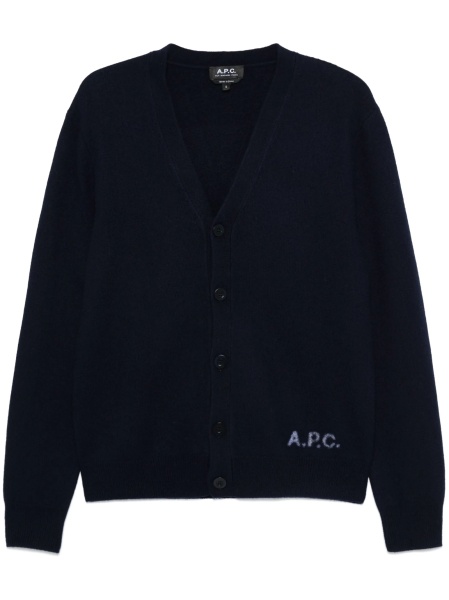 Cardigan A.P.C. albastru