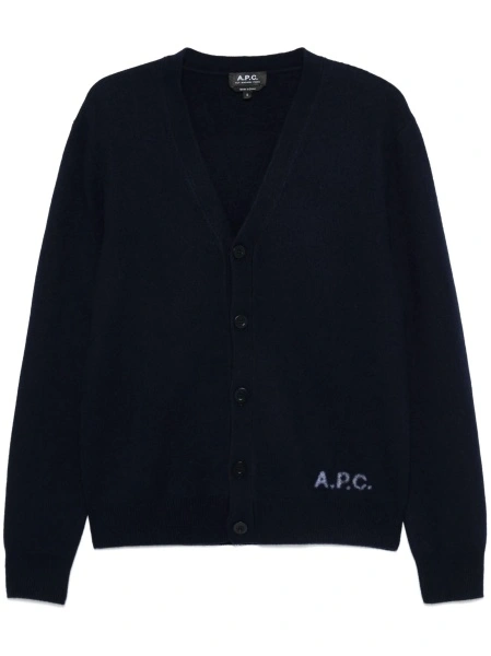 Cardigan A.P.C. albastru