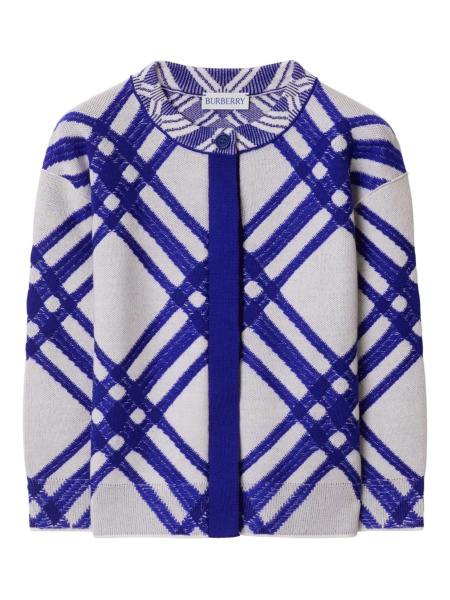 Cardigan Burberry alb