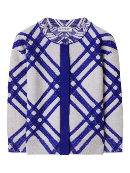 Cardigan Burberry alb