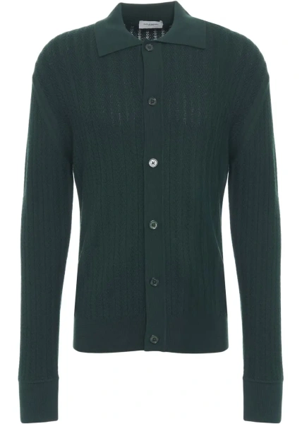 Cardigan Cardigan with polo collar
