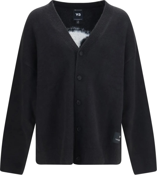 Cardigan Chito V-neck Cardigan with graphic back