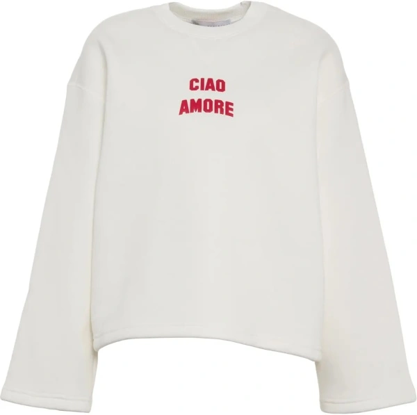 Cardigan Ciao Amore alb