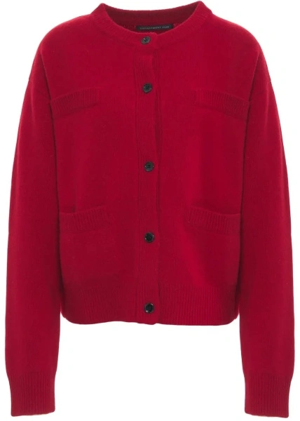Cardigan Department Five rosu din lana