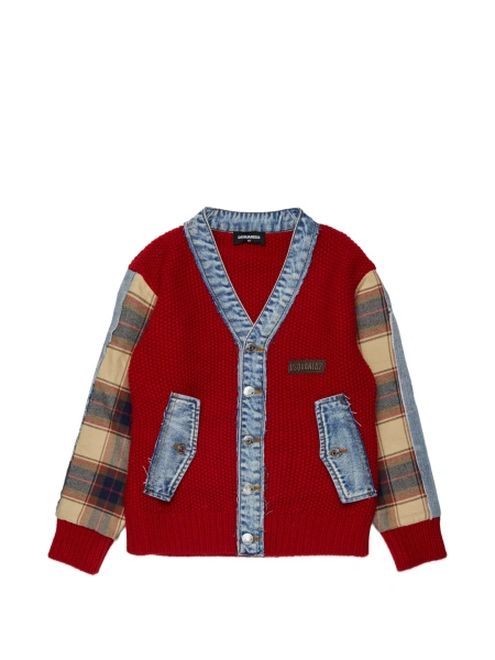 Cardigan DSQUARED2 rosu