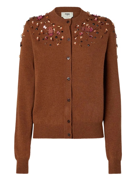 Cardigan Fendi maro