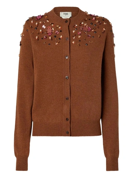 Cardigan Fendi maro