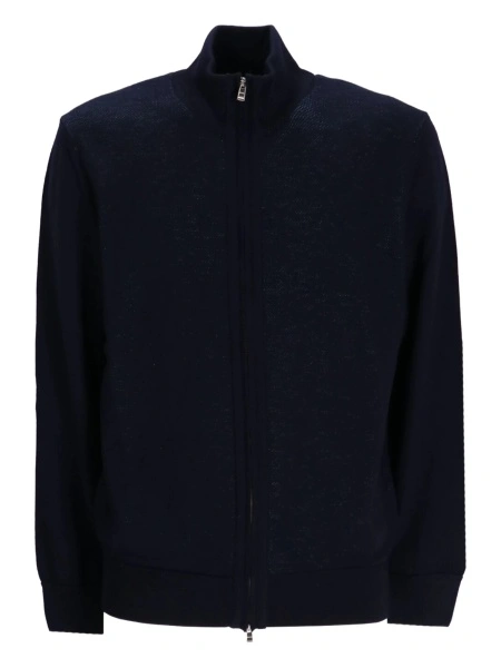 Cardigan Hugo Boss albastru