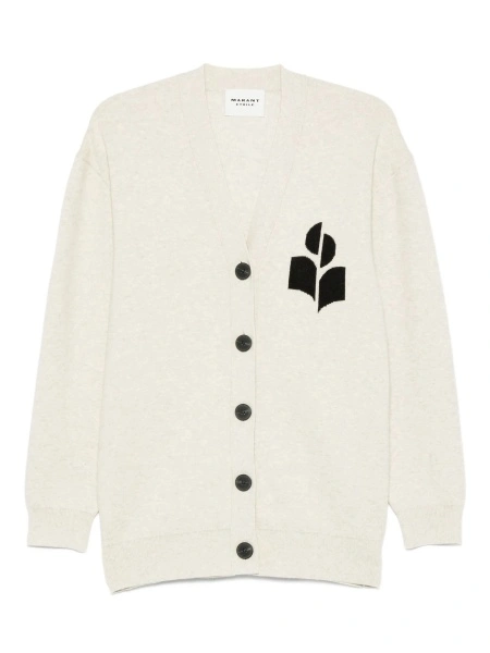 Cardigan ISABEL MARANT ETOILE neutru
