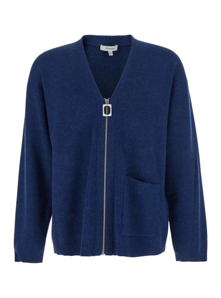 Cardigan JW Anderson albastru din lana