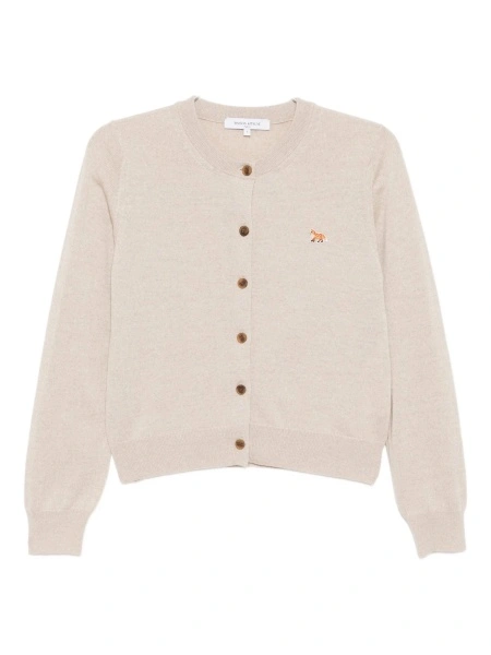 Cardigan MAISON KITSUNÉ neutru