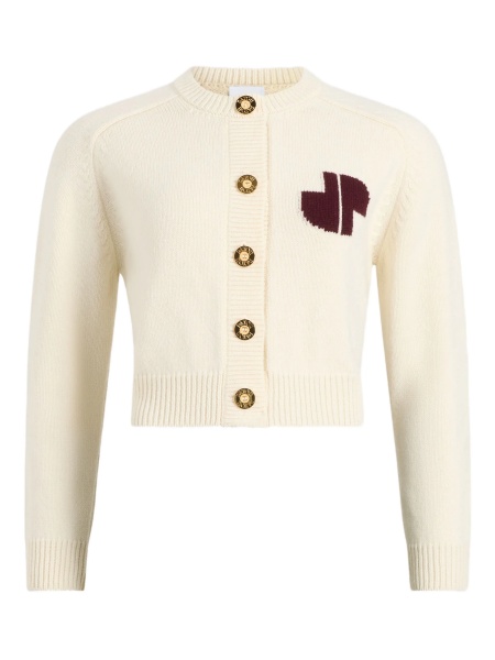 Cardigan Patou alb