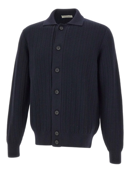 Cardigan PHI BY FILIPPO DE LAURENTIIS albastru