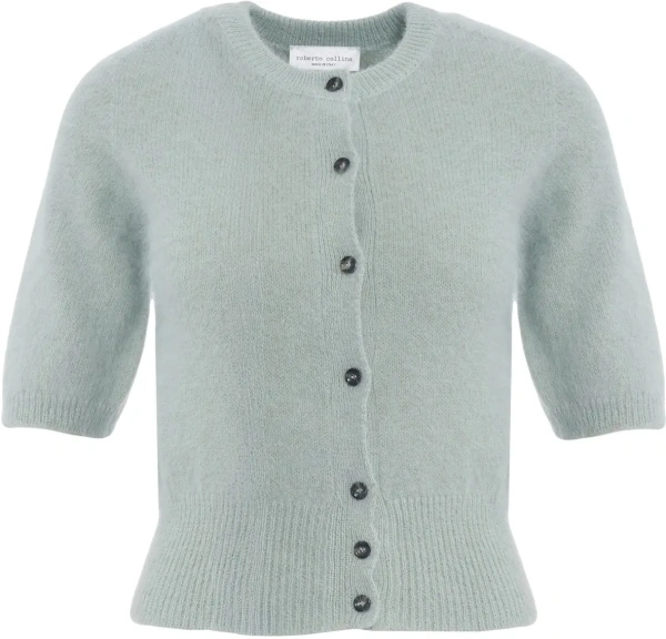 Cardigan Roberto Collina verde