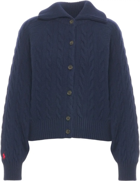 Cardigane Cardigan with logo embroidery
