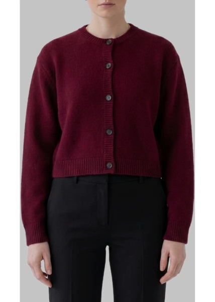 Cardigane Deep Plum Emmylou Cardigan Jacket