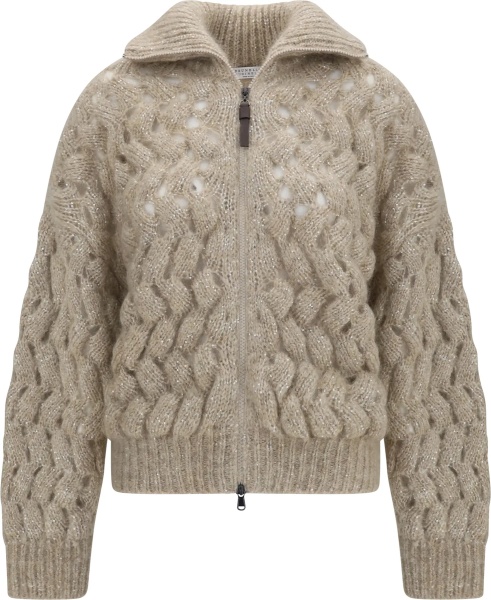Cardigane Mohair and wool blend Cardigan