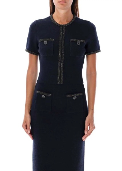 Cardigane Self-Portrait Short Sleeves Cardigan*