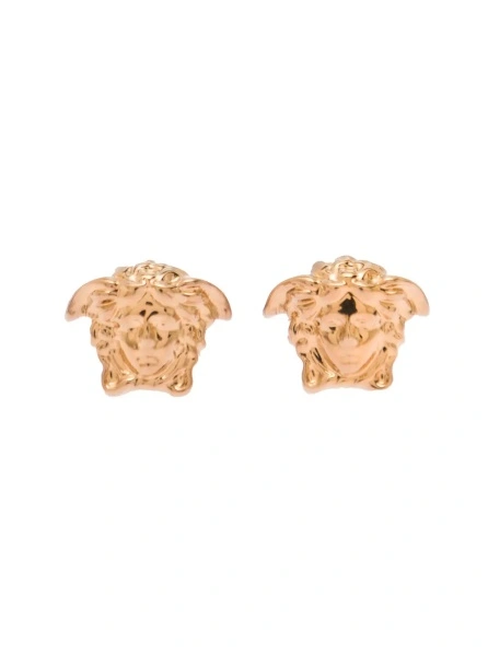Cercei Earrings 'Medusa Head' Gold Color in Brass