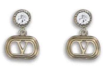 Cercei Ovalette Earrings in metal and Swarovski® crystals