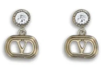 Cercei Ovalette Earrings in metal and Swarovski® crystals