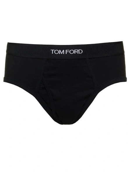 Chiloti Tom Ford negri din bumbac