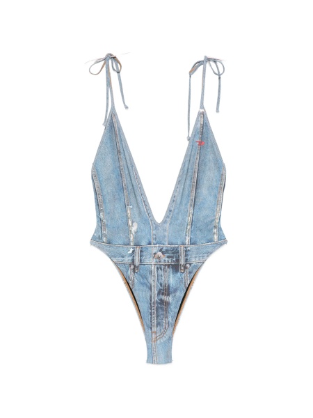 Costum de baie intreg Diesel albastru