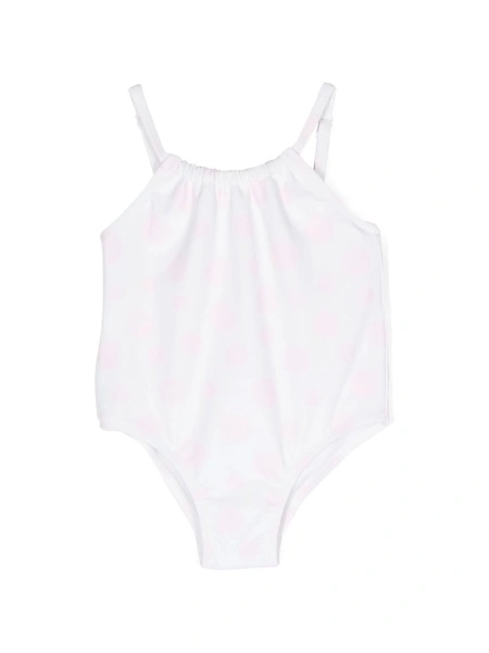 Costum de baie Marc Jacobs neutru din poliamida si elastan