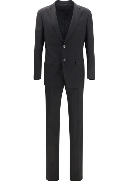 Costum Linea soft single breasted Suit in virgin wool