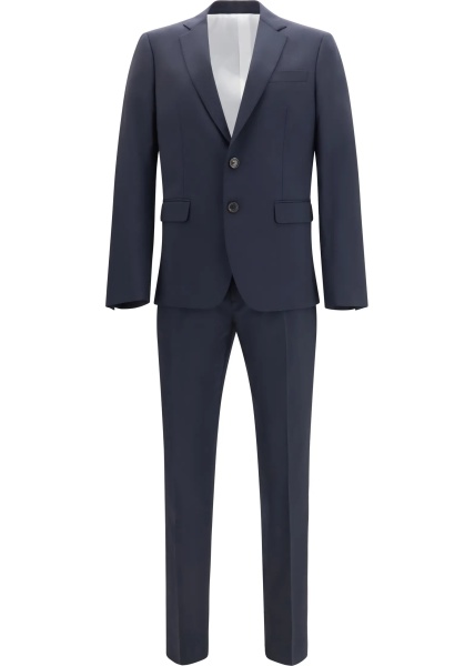 Costum Single-breasted wool-blend Suit