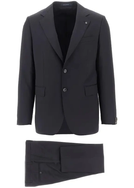 Costum Virgin wool two-pieces tailored suit