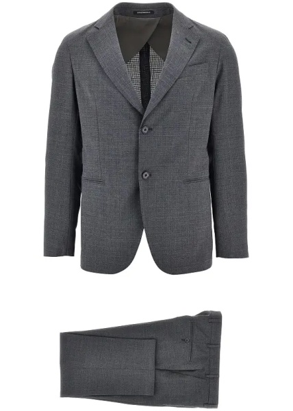 Costum Wool-blend 'City Line' tailored suit