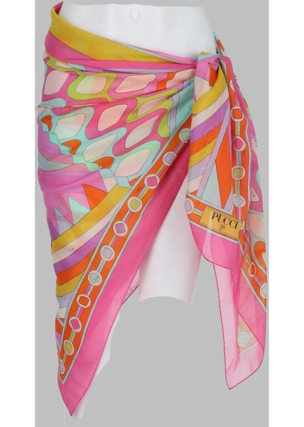 Costume Pareo Con Stampa Vivara