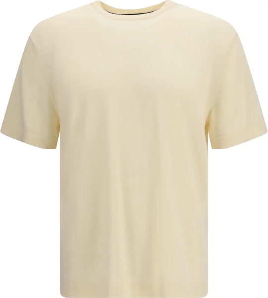 Cotton knitted T-shirt